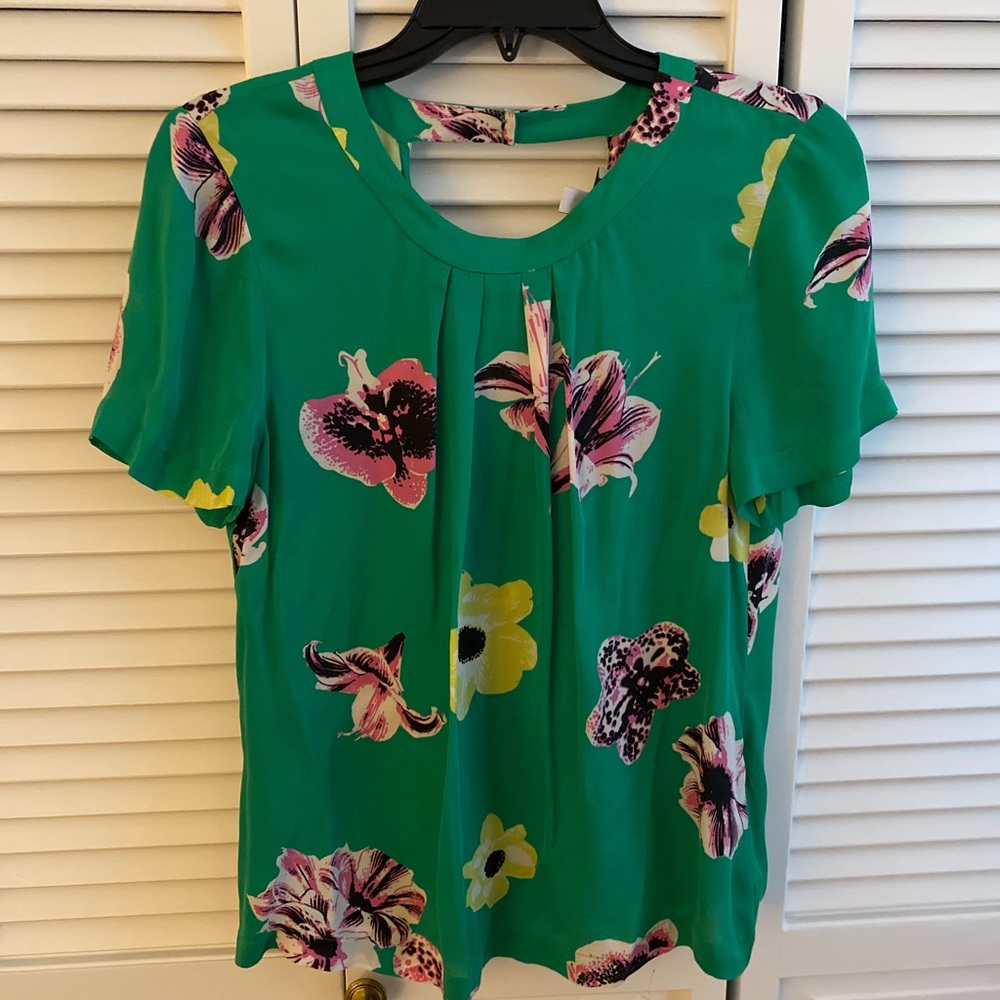JCrew 100% Silk Top